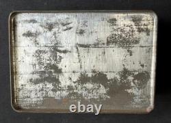 Kit de réparation de moto éléphant boîte en métal vintage d'affichage publicitaire de garage