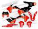 Kit Graphique Nitromx Pour Ktm Sx Sxf 125 250 350 450 2011 2012 Décalcomanies Motocross Mx