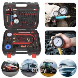 Kit maître de testeur de compression pour moteur diesel et essence 46x avec testeur de fuite de perte de pression
