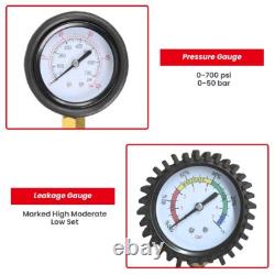 Kit maître de testeur de compression pour moteur diesel et essence 46x avec testeur de fuite de perte de pression
