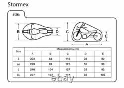 L'Oxford Stormex Housse de Moto Étanche Résistante à la Chaleur pour l'Hiver Ultime