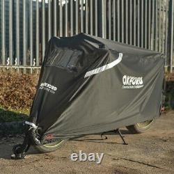 L'Oxford Stormex Housse de Moto Étanche Résistante à la Chaleur pour l'Hiver Ultime