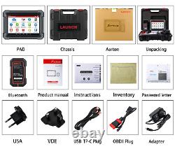 Lancement X431 PRO3 ACE PRO5 Outil de diagnostic de tous les systèmes de voiture OBD2 avec codage ECU