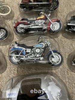 Maisto 1 18 Moto Harley Davidson Modèle Lot (19 Motos)