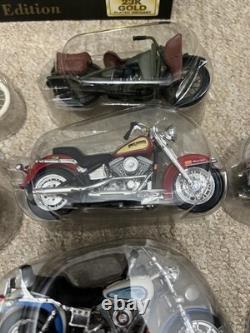 Maisto 1 18 Moto Harley Davidson Modèle Lot (19 Motos)