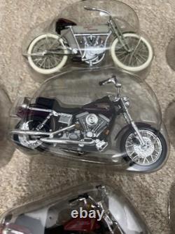 Maisto 1 18 Moto Harley Davidson Modèle Lot (19 Motos)