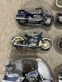 Maisto 1 18 Moto Harley Davidson Modèle Lot (19 Motos)