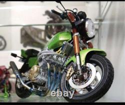 Modèle de moteur 6 cylindres style Cbx1000- 1/12 Cb750F construction personnalisée moto à échelle