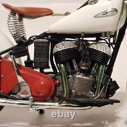 Modèle de moto diecast classique américaine Indian Sport Scout de 1940 à l'échelle 1/12