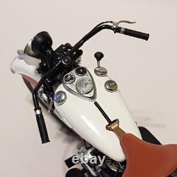 Modèle de moto diecast classique américaine Indian Sport Scout de 1940 à l'échelle 1/12