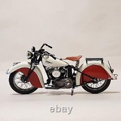 Modèle de moto diecast classique américaine Indian Sport Scout de 1940 à l'échelle 1/12