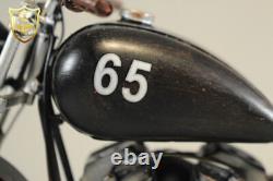 Modèle en alliage de moto Bobber Harley 1/6 pouvant être associé au soldat HT de 12 pouces
