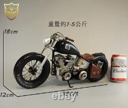 Modèle en alliage de moto Bobber Harley 1/6 pouvant être associé au soldat de 12 pouces HT