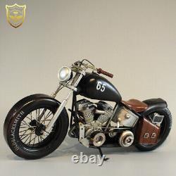 Modèle en alliage de moto Bobber Harley 1/6 pouvant être associé au soldat de 12 pouces HT