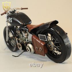 Modèle en alliage de moto Bobber Harley 1/6 pouvant être associé au soldat de 12 pouces HT