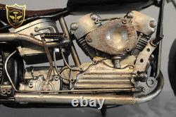 Modèle en alliage de moto Bobber Harley 1/6 pouvant être associé au soldat de 12 pouces HT