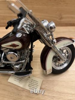Modèle réduit en métal de collection Franklin Mint 110 Harley-Davidson Heritage Softail Classic
