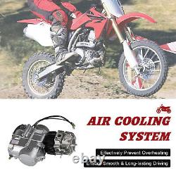 Moteur 125cc 4 Temps pour Moto Tout-Terrain Pit Bike Compatible avec Honda CRF50 CRF70 CT70