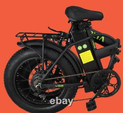 Moteur De Vélo Électrique Pliant De Pneus Fat Batterie 48v 250w E-bike Uk Road Legal 20