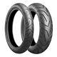 Moto Guzzi Quota 1000 1993 Paire De Pneus Bridgestone Battlax A41 90/90x21 130/80x17