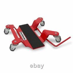 Moto Moto Tournable Mover Skate Wheel Dolly Constands Rouge
