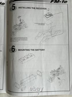 Moto RC Thunder Tiger FM1e Yamaha R1 (sans support)