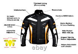 Moto Racing Suit Veste Textile Veste Textile Blouson Vestes Blindées Gants Royaume-uni