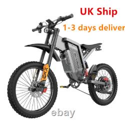Moto électrique 600OW Peak pour adulte, vélo électrique 60V 30AH Royaume-Uni