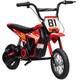 Moto électrique Aiyaplay 24v Avec Suspension Arrière, Rouge