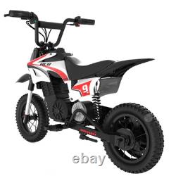 Moto électrique pour enfants 350W Tout-terrain E-moto 16KM d'autonomie 36V 5.2Ah À partir de 4 ans