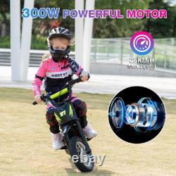 Moto électrique pour enfants RCB R9X 12 pouces 300W, moto électrique pour enfants, autonomie de 15 km, 36V
