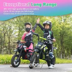 Moto électrique pour enfants RCB R9X 12 roues 300W 36V 15,5 mph tout-terrain