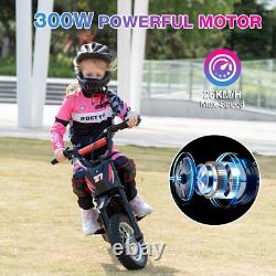 Moto électrique pour enfants RCB R9X 300W, e-moto pour enfants, e-vélo 36V 4Ah UK