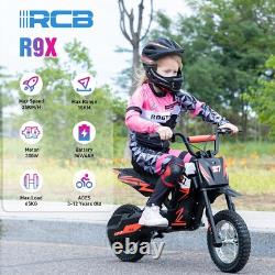 Moto électrique pour enfants RCB R9X 300W, e-moto pour enfants, e-vélo 36V 4Ah UK