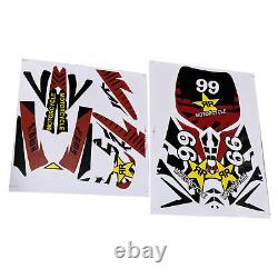 Moto tout-terrain 49Cc 2-temps à essence, mini moto tout-terrain motocross, moto de pit.