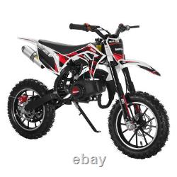 Moto tout-terrain pour enfants, mini-moto hors route, motocyclette à essence de poche 49cc 2 temps