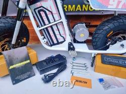 NOUVEAU EBOX Dragster Électrique 2KW 60V Mini Pit Bike Noir/Blanc