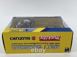 NewRay Ricky Carmichael Makita Suzuki RM-Z450 112 Moto Cross et Casque 2006 AMA