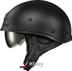 Nouveau Scorpion Covert X Matte Flat Black Motorcycle Helmet