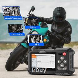 OBDPROG MOTO 100 Scanner OBD2 Moto Outil de Diagnostic Tous Systèmes Lecteurs UK