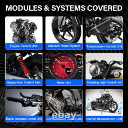 OBDPROG MOTO 100 Scanner OBD2 Moto Outil de Diagnostic Tous Systèmes Lecteurs UK