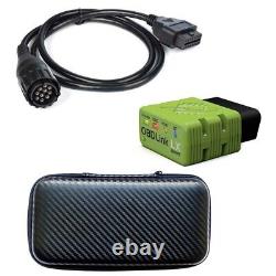 Obdlink LX Bluetooth Scanner +10pin Adaptateur Pour Bmw Motocycles Motorade Motoscan