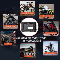 Outil de diagnostic de moto, scanner OBD2 tous systèmes, service de codage ECU, réinitialisation des témoins