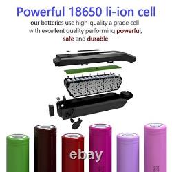 Pack de batterie 48V 10Ah pour moteur de vélo électrique E-Bike 350W 500W 750W Royaume-Uni