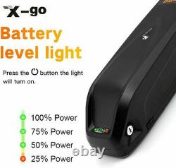 Pack de batterie Li-Ion 36V 15AH 750W Moteur 500W pour vélo électrique Ebike tube inférieur