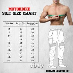 Pantalon en textile imperméable et armuré pour hommes motocyclistes, veste, combinaison de moto