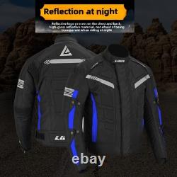 Pantalon en textile imperméable et armuré pour hommes motocyclistes, veste, combinaison de moto