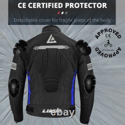 Pantalon en textile imperméable et armuré pour hommes motocyclistes, veste, combinaison de moto