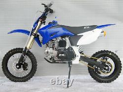 Pour Yamaha Ttr110 Ttr 110 Dirt Bike Blue Plastiques Fender Kit Réservoir De Carburant + Siège