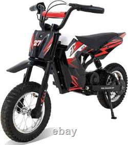 RCB R9X 12 Moto Électrique Enfant Moteur 300W 36V 25KM/H E-Motocross Moto Tout-Terrain
